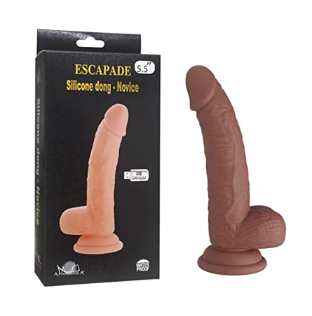 Dildo Vibrador Silicone Dong Novice