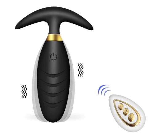 Vibrador Plug Anal con control remoto