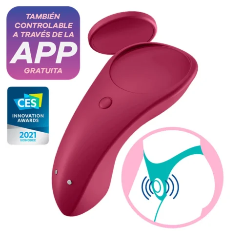 Satisfyer Sexy Secret Vinotinto