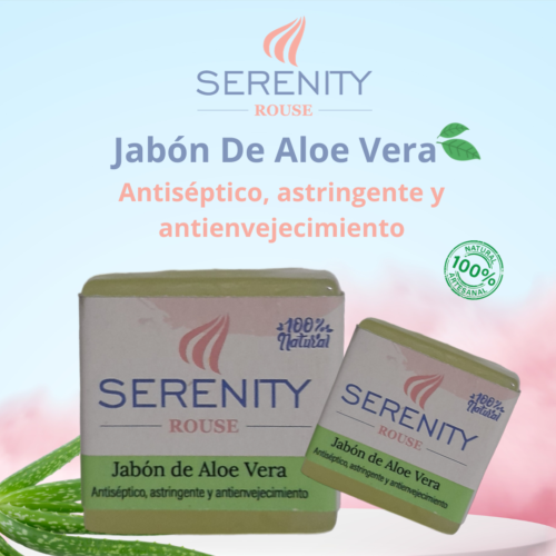 Jabón Serenity Rouse De Aloe Vera