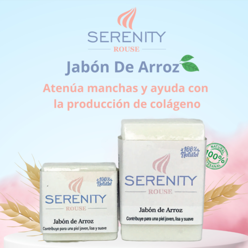 Jabón Serenity Rouse de Arroz