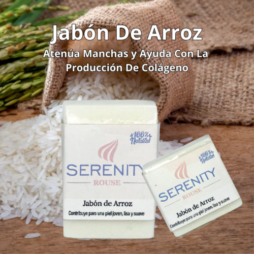 Jabón Serenity Rouse de Arroz