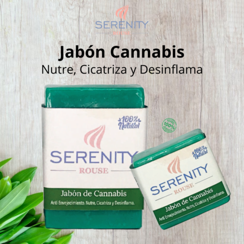 Jabón Serenity Rouse De Cannabis