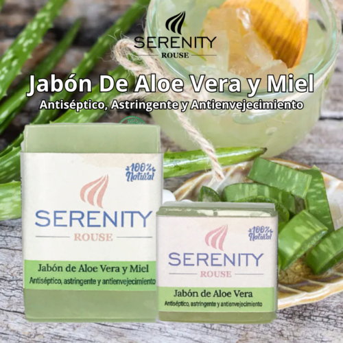 Jabón Serenity Rouse De Aloe Vera