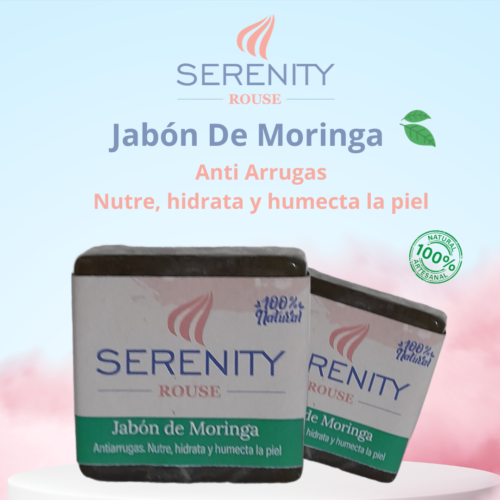 Jabón Serenity Rouse De Moringa