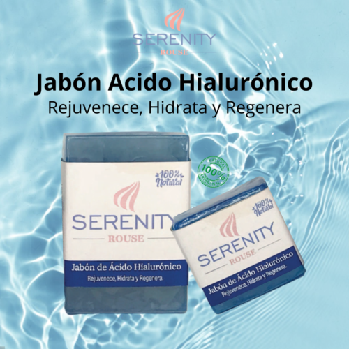 Jabón Serenity Rouse De Ácido Hialurónico