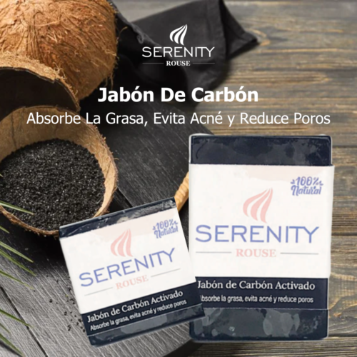 Jabón Serenity Rouse de Carbón Activado