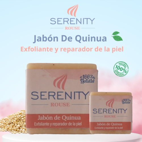 Jabón Serenity Rouse De Quinua