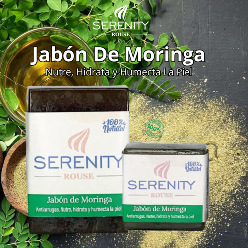 Jabón Serenity Rouse De Moringa