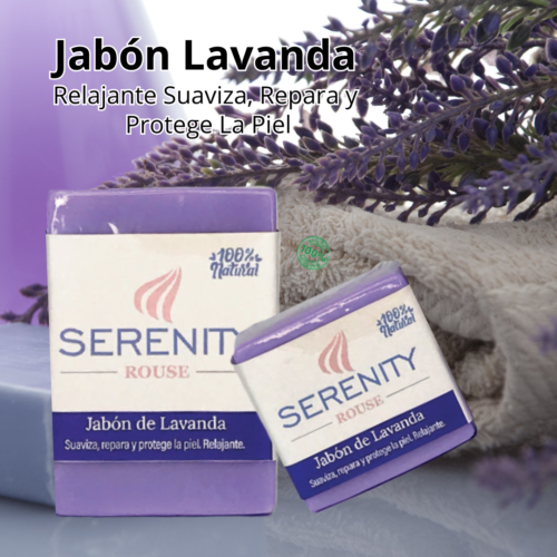 Jabón Serenity Rouse De Lavanda